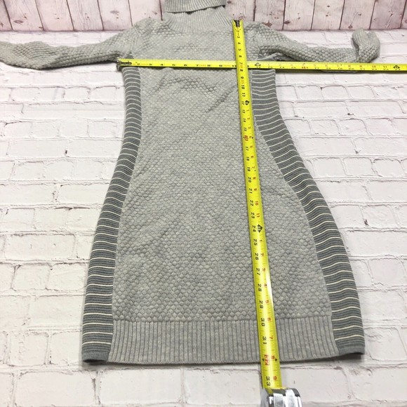 Athleta Women Mock Neck Sweater Dress Size XXS Extra Fine Merino Wool M021 -30 - Picture 2 of 13